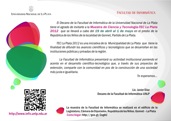 Invitación a TEC - La Plata